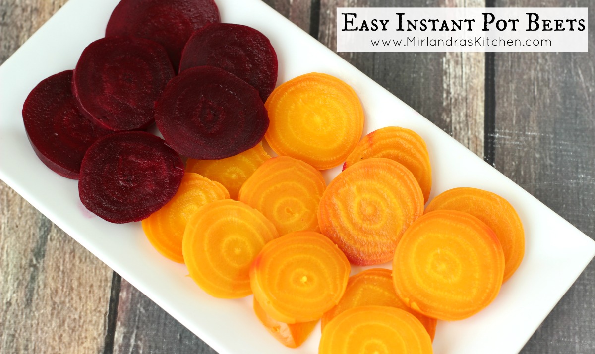 Easy Instant Pot Beets - Mirlandra's Kitchen