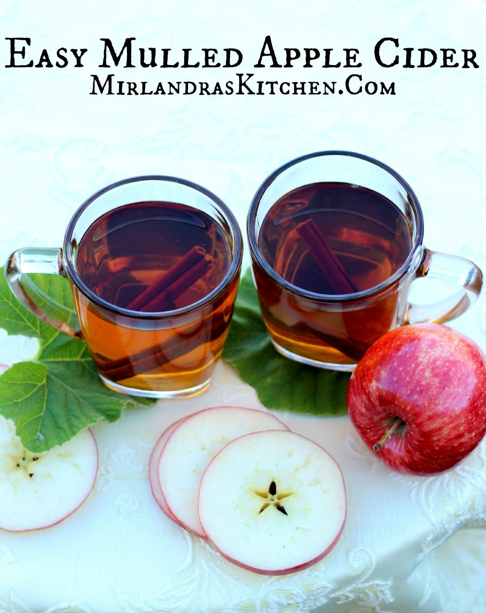 Easy Mulled Apple Cider - Mirlandra's Kitchen