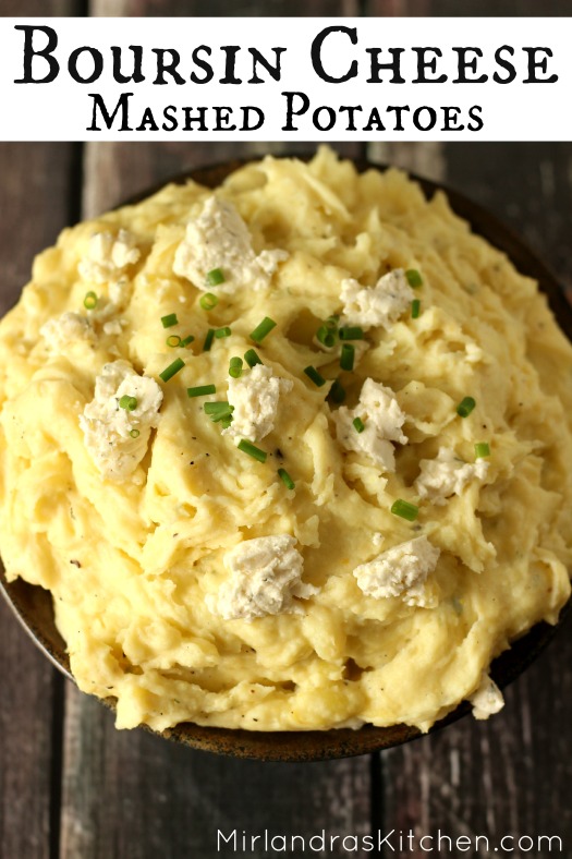 Boursin Cheese Mashed Potatoes