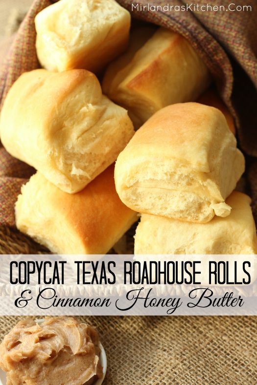 Copycat Texas Roadhouse Dinner Rolls and Cinnamon Honey Butter