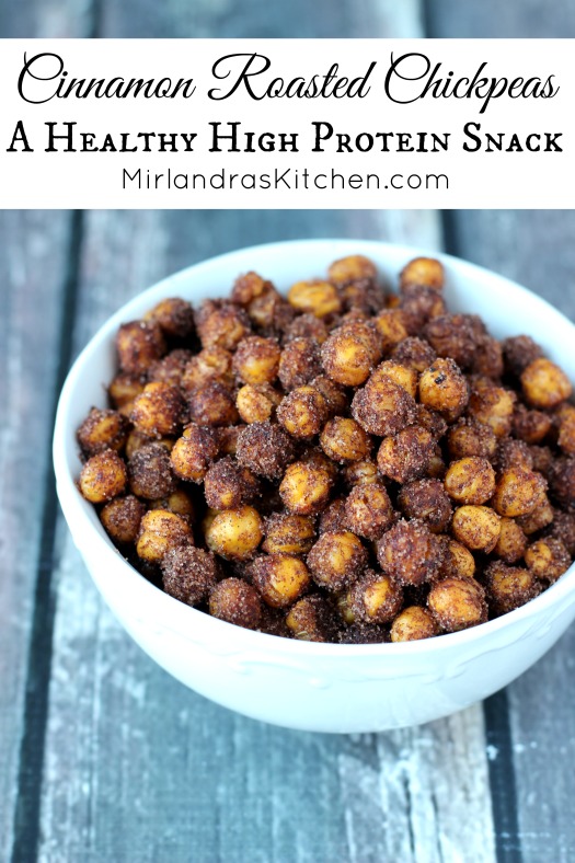 Cinnamon Roasted Chickpeas