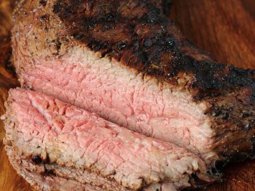 Grilling tri tip steak sale