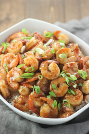 15 Minute Sticky Honey Garlic Shrimp: A Fast & Healthy Dinner ...