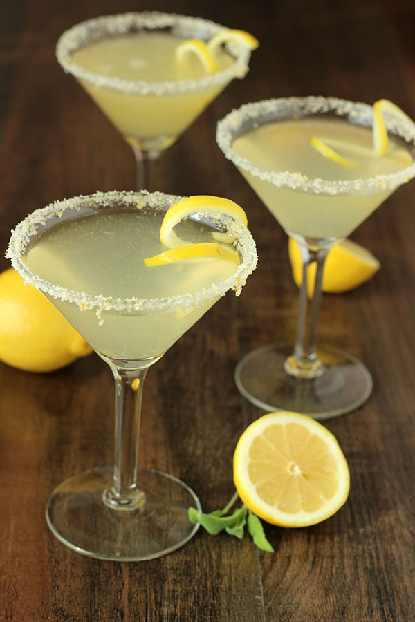 The Perfect Lemon Drop Martini - Mirlandra's Kitchen