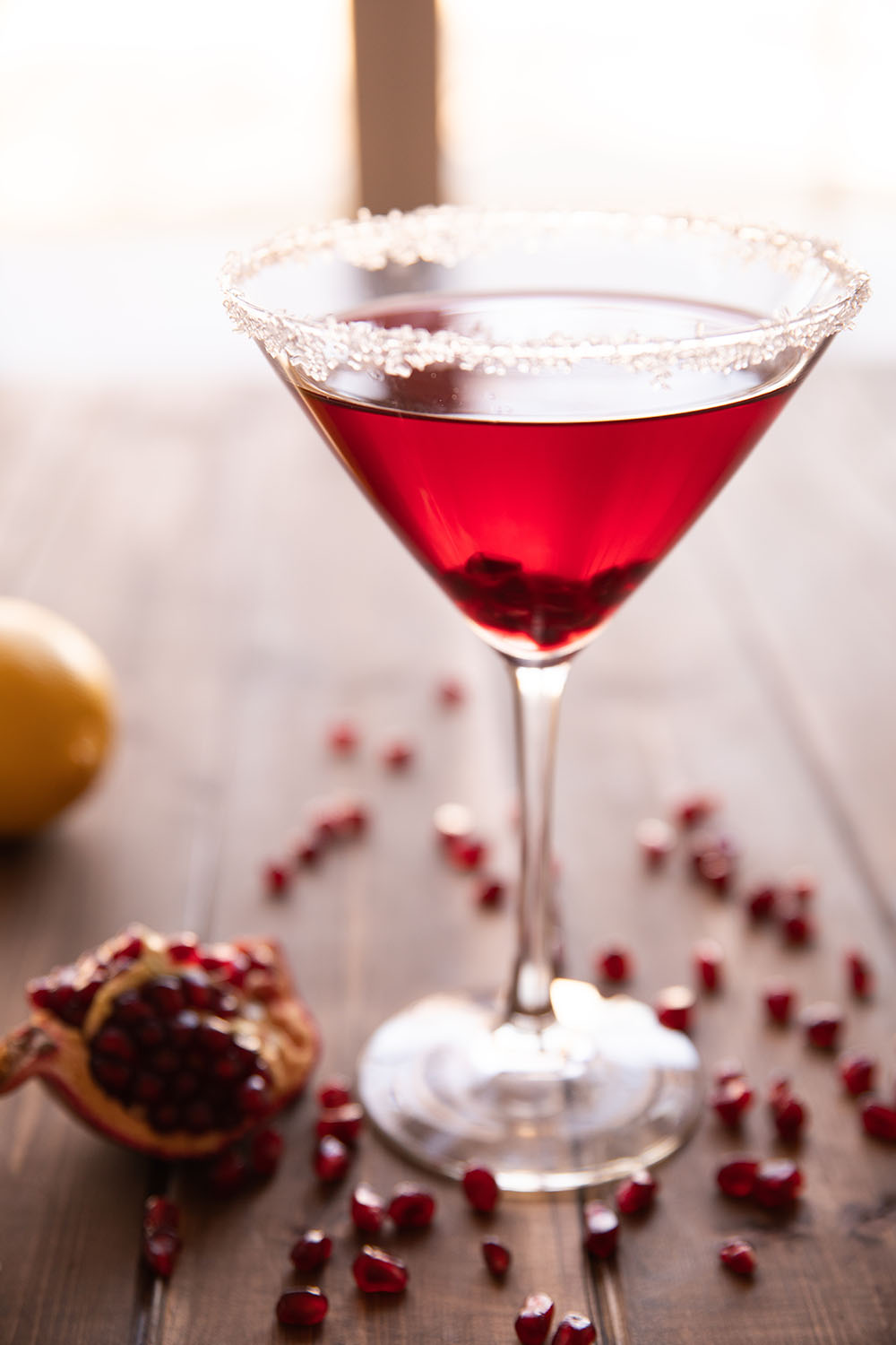 The Perfect Pomegranate Martini - Mirlandra's Kitchen