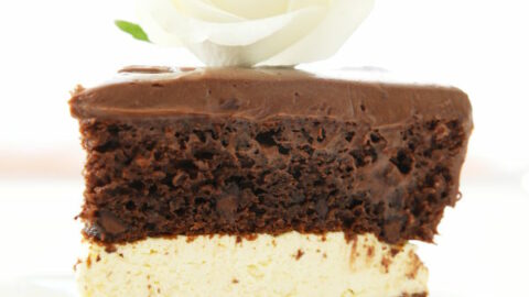 Vanilla Coffee Cheesecake & Chocolate Mousse Cake