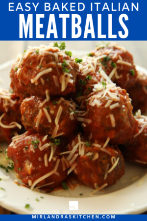 Easy Homemade Italian Meatballs - Mirlandra's Kitchen